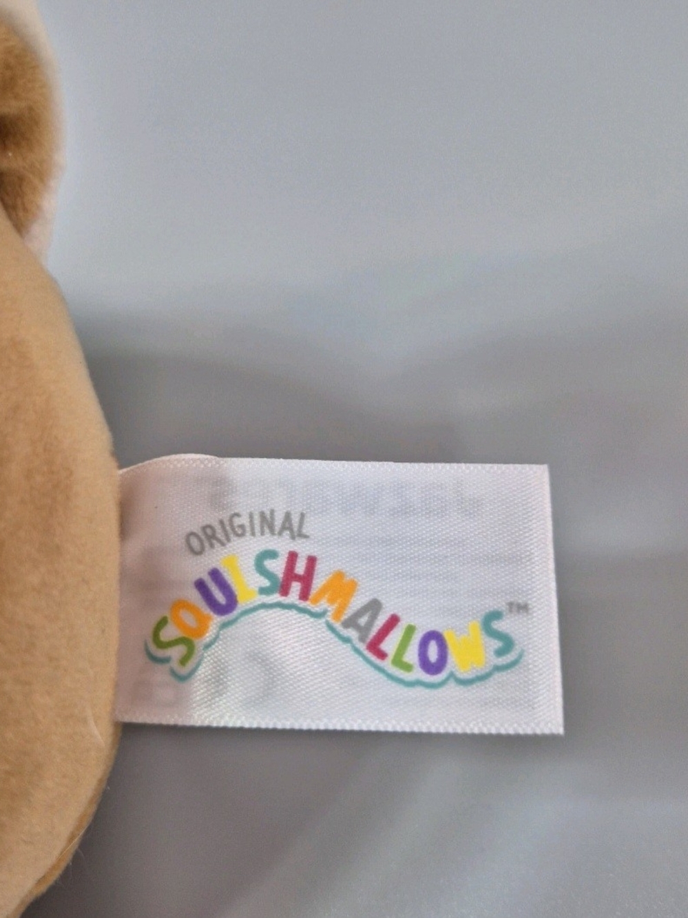 Squishmallow MelzIe the Chipmunk 5" Brown Plush Fuzzy Belly Pre Loved - Picture 6 of 6